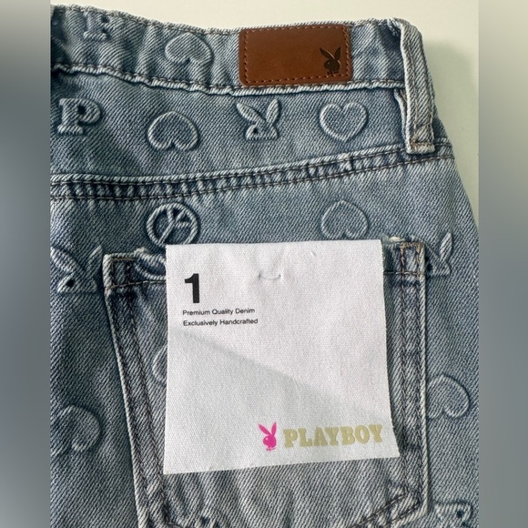 Playboy Denim Mini Skirt NWT - Picture 6 of 9